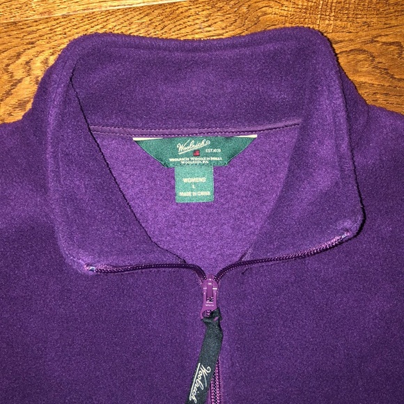 Woolrich deep purple vest in Large - Picture 2 of 6